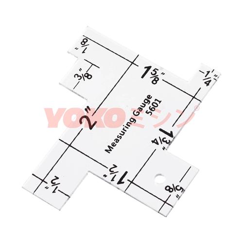 Penggaris Pengukur Tepi Kampuh / Seam Gauge Ruler - YOKO (5601)