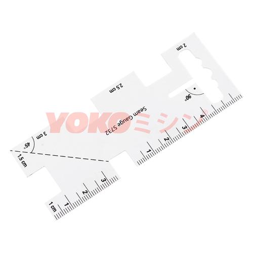 Penggaris Pengukur Tepi Kampuh / Seam Gauge Ruler - YOKO (5732)