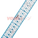 Quilting Ruler / Penggaris Jahit - YOKO 30 x 3 cm (34303)