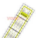 Quilting Ruler / Penggaris Jahit - YOKO 30 x 5 cm (08570)