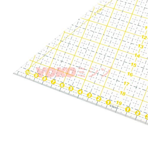 Quilting Ruler / Penggaris Patchwork Model Segitiga (MT-6020)