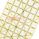 Quilting Ruler / Penggaris Quilting 12 x 6 Inch - YOKO (QR-06)