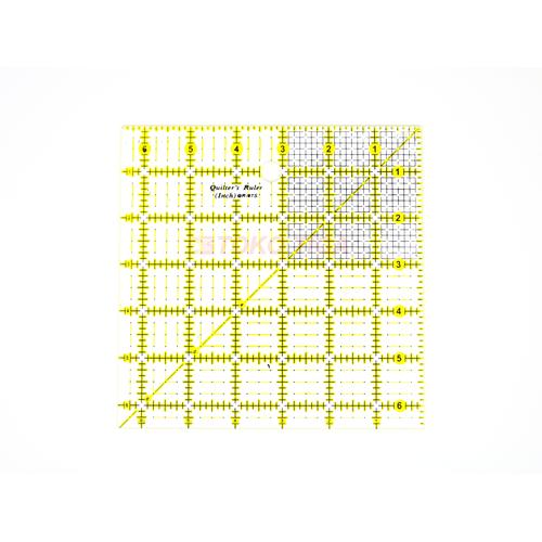 Quilting Ruler / Penggaris Quilting SET 4 Ukuran TOYO QR-07S ABCD