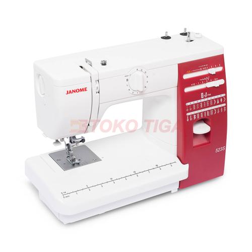 Mesin Jahit JANOME 523S / 523-S (Portable Body Full Besi)