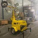 Mobile Lightning Tower 4 x 1000 watt model trailer heavy duty TIGON
