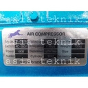 AIR COMPRESOR KOMPRESOR ANGIN 5 HP 5 PK KOMPRESOR LISTRIK V-0,67/8 Ori