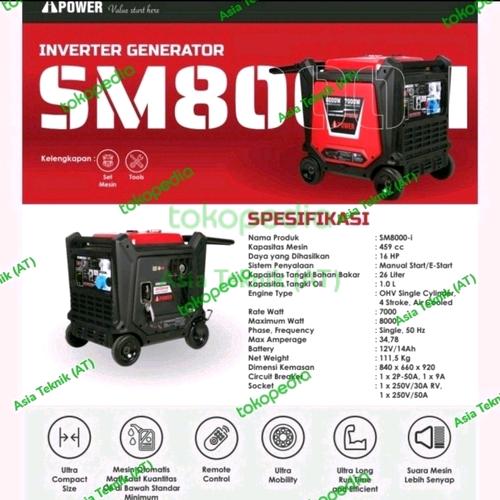 Silent Genset 10 kva Inverter iPower International Brand From Usa