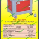 Mesin Bar Bender Otomatis Penekuk Besi Beton Diameter 40 mm