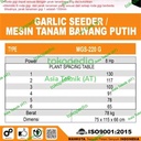 Mesin Tanam Bawang Putih / Garlic Seeder Matsumoto 8 hp