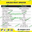 Airless Paint Sprayer Tigon Tps 33 heavy duty 2 gun sprayer Original