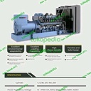 Genset Weichai 17 kva - 4125 kva Open Type, Silent Type 50 hz / 60 hz