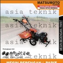Traktor Sawah Bedengan Parit Tiller Matsumoto MTM 900 RD + Bensin 8 HP
