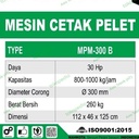 Mesin Cetak Pelet Ikan dan Ternak Kapasitas 1000 kg / jam Kosongan