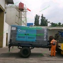 Genset trailer silent 150 kva komplit trailer heavy duty