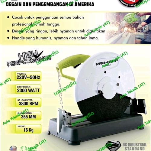 Cut Off Machine 14 inch ProQuip Heavy Duty