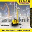 TOWER LIGHT 4x 1000 WATT 9 METER MODEL TRAILER TIGON HEAVY DUTY