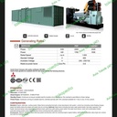 Genset silent Mitsubishi 746 kva - 2420 kva