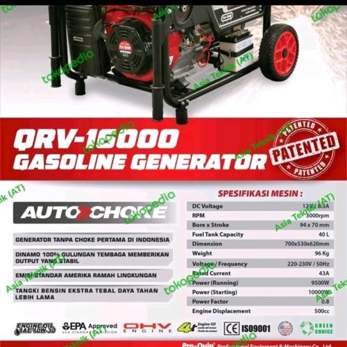 GENSET 10000 WATT PROQUIP USA