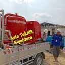 Molen Beton Tigon 500 Liter + Engine Nishikawa Original Heavy Duty