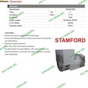 Genset silent cummins 50 kva original stamford