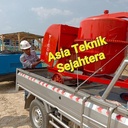 Molen Beton Tigon 500 Liter + Engine Nishikawa Original Heavy Duty