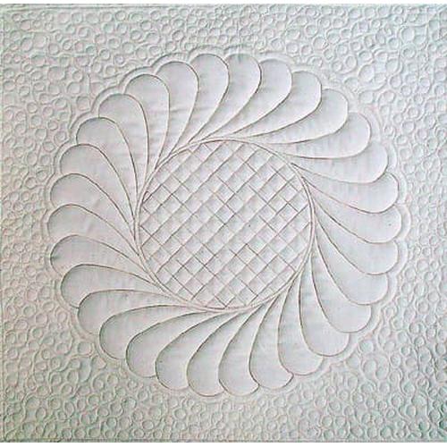 Penggaris Jahit Pola Quilting - Feathers Template 2 to 5 (RL-04X)