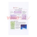 Long Arm Quilting Square Template Set - Penggaris Pola Persegi - SSSQ