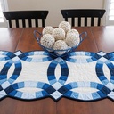Double Wedding Ring Template Set / Penggaris Pola Quilting - EZ-ABC