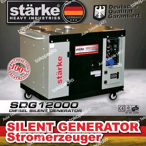 Genset Silent Diesel 10 kva Maks 9000 watt