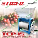 mesin kupas kulit kopi basah coffee pulper Tiger TCP15