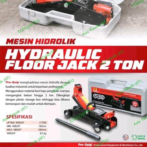 Dongkrak Buaya 2 ton ProQuip Usa / Hydraulic Floor Jack 2 ton ProQuip