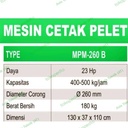 Mesin Cetak Pelet Pakan Ternak 500 kg / Jam Mahkota Original