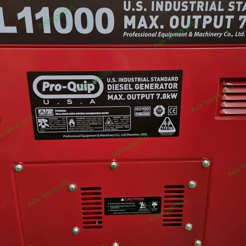 genset silent diesel 10 kva Big Tank 30 Liter