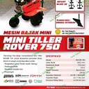 Cultivator Tiller Mesin Bajak Sawah ProQuip Usa Rover750 Original