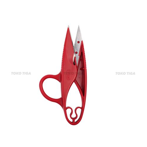 Thread Cutter / Gunting Cekris Buang Benang Stainless dengan Jempol (PIN-1155)
