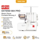 Mesin Obras Neci ELNA 664 PRO / 664PRO Overlock Portable Swiss Design