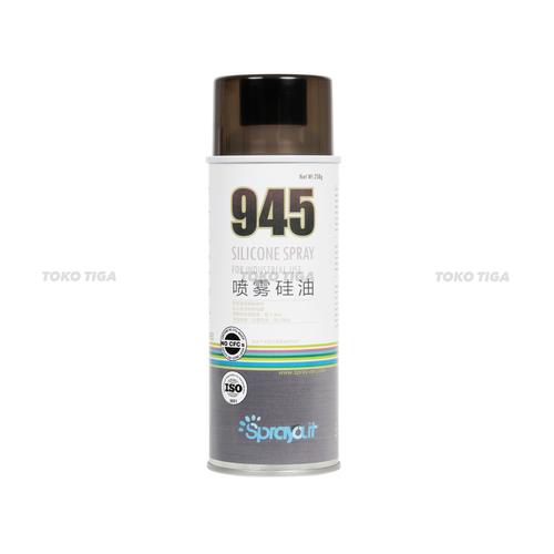 Spray Pelumas Perawatan Mesin Cairan Silikon / Dry Silicone Spray (Sprayout Sprayidea Sprayvan Sprayway Rust go 945 F-18 F-20)