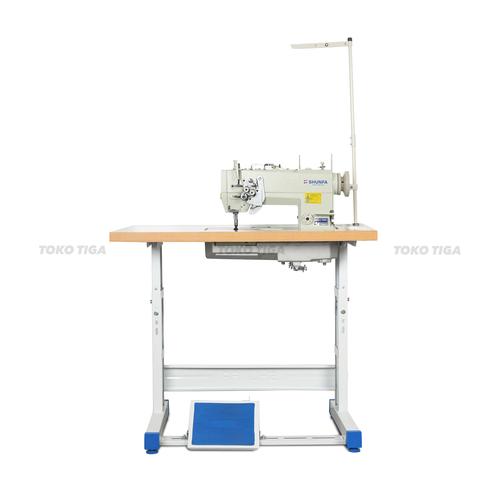 Mesin Jahit Industrial Jarum 2 SHUNFA SF-845-5 / SF845-5 LR/LH Matic/ Twin Split Needles