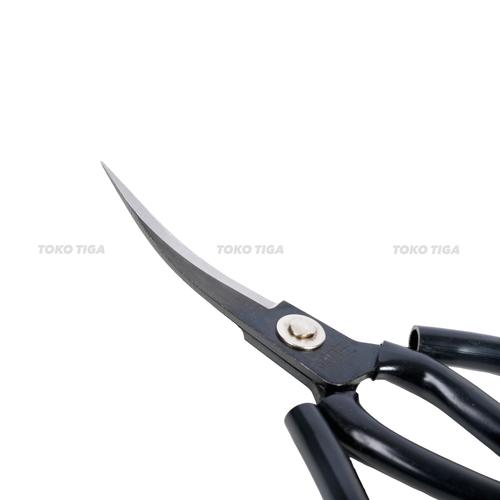 Gunting Aplikasi Bordir Model Kodok Ujung Bengkok Lengkung / Embroidery Scissors 8 Inch