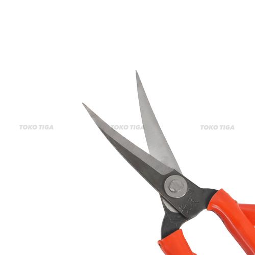 Gunting Bordir Lengkung Model Kodok Ukuran 5 inch / Gunting Bordir Ujung Bengkok