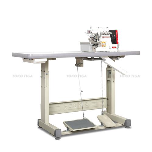 Mesin Obras 5 Benang Industrial SINGER 324G / 324-G-251M-35EA Direct Drive Servo