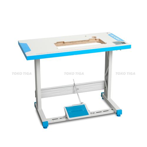 Meja Kaki Mesin Jahit Industrial Set Original Jack / Meja Kaki Mesin High Speed Jarum 1