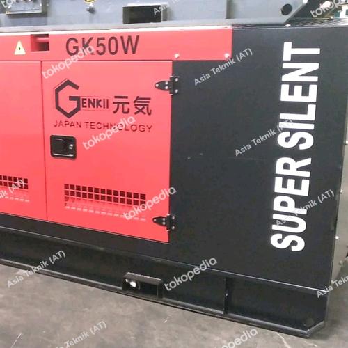 genset super silent 50 kva heavy duty standart japan