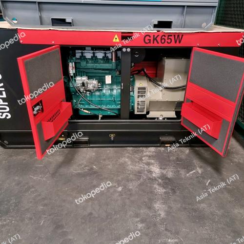 genset silent 65 kva heavy duty