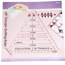 Quilting Ruler / Penggaris Patchwork -Model Segitiga/Triangle- MT6012