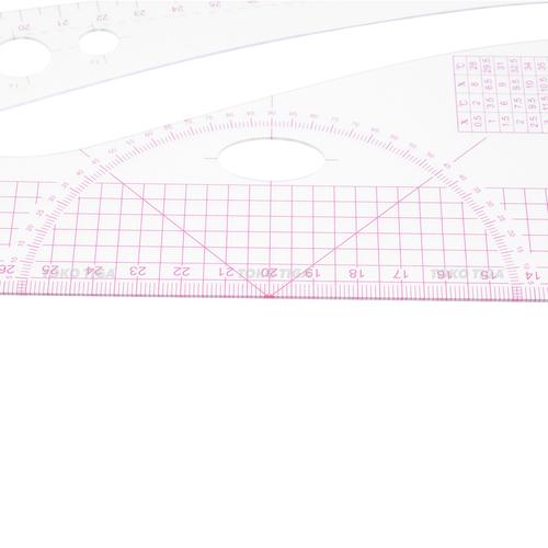 Penggaris Jahit/Menjahit - Pola Quilting Patchwork Ruler 45cm - 3245