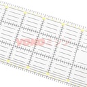 Quilting Ruller / Penggaris Bahan - Penggaris Quilting TOYO 15 x 30 cm