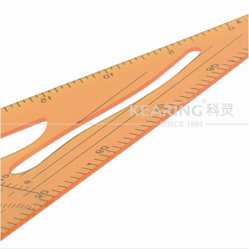 Penggaris Jahit/Menjahit - Penggaris Pola Baju Segitiga 15 cm - 8535B