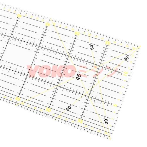 Quilting Ruller / Penggaris Bahan - Penggaris Quilting TOYO 15 x 30 cm