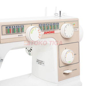 Mesin Jahit JANOME NS 385 + BONUS (Semi Portable Body Besi)